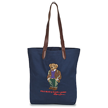 Táskák Bevásárló szatyrok / Bevásárló táskák Polo Ralph Lauren TOTE-TOTE-MEDIUM Tengerész / Newport / Sötétkék / Medve