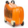 Táskák Gyerek Keményfedeles bőröndök Sammies DREAM2GO TIGER Narancssárga