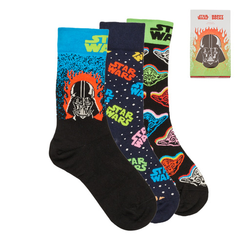 Kiegészítők High socks Happy socks STAR WARS X3 Sokszínű