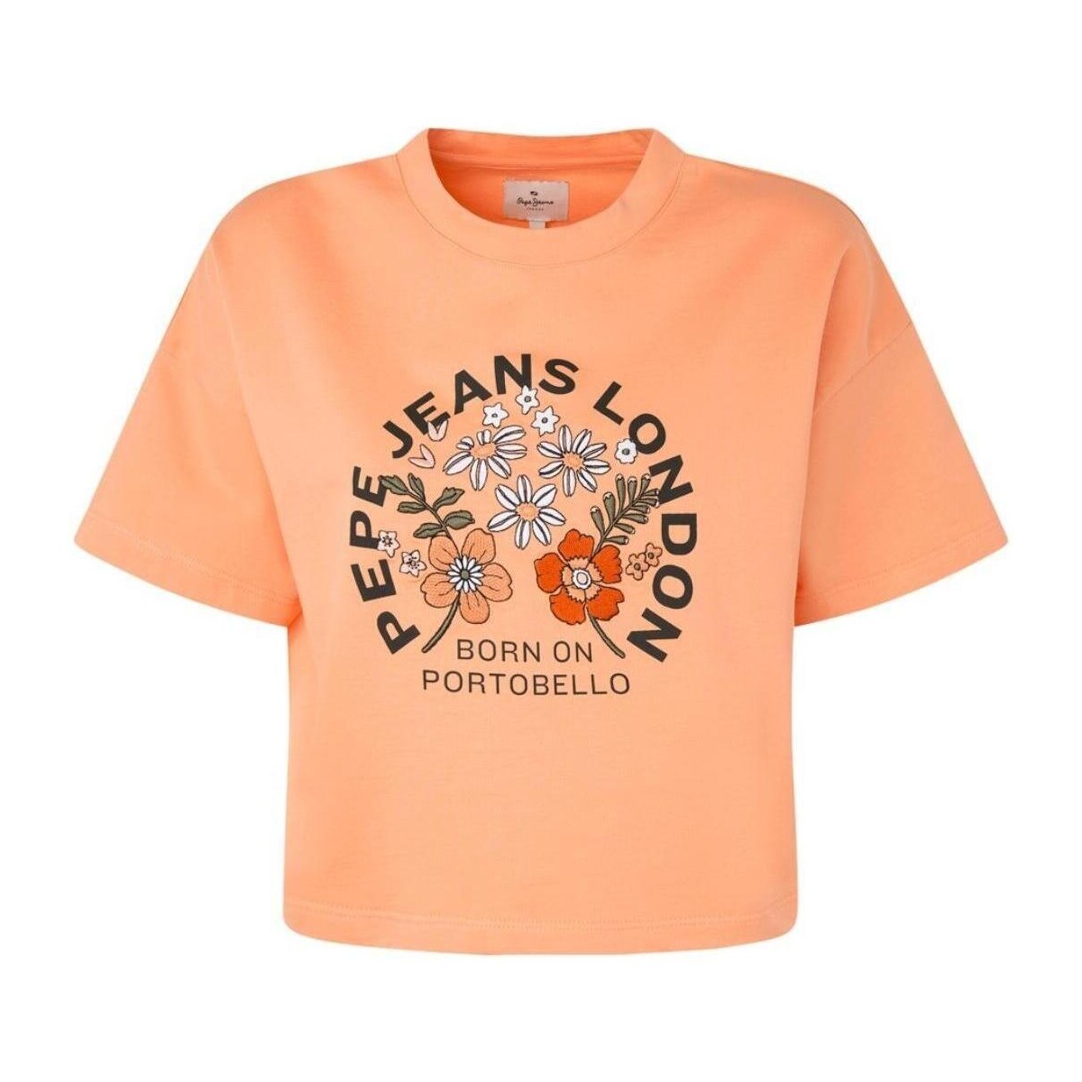Ruhák Női Rövid ujjú pólók Pepe jeans  Narancssárga
