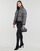 Ruhák Női Steppelt kabátok Karl Lagerfeld BOUCLE PUFFER JACKET Fekete  / Fehér