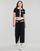 Ruhák Női Lenge nadrágok Karl Lagerfeld CLASSIC KNIT PANTS Fekete  / Fehér