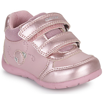 Cipők Lány Rövid szárú edzőcipők Geox B ELTHAN GIRL D Rózsaszín