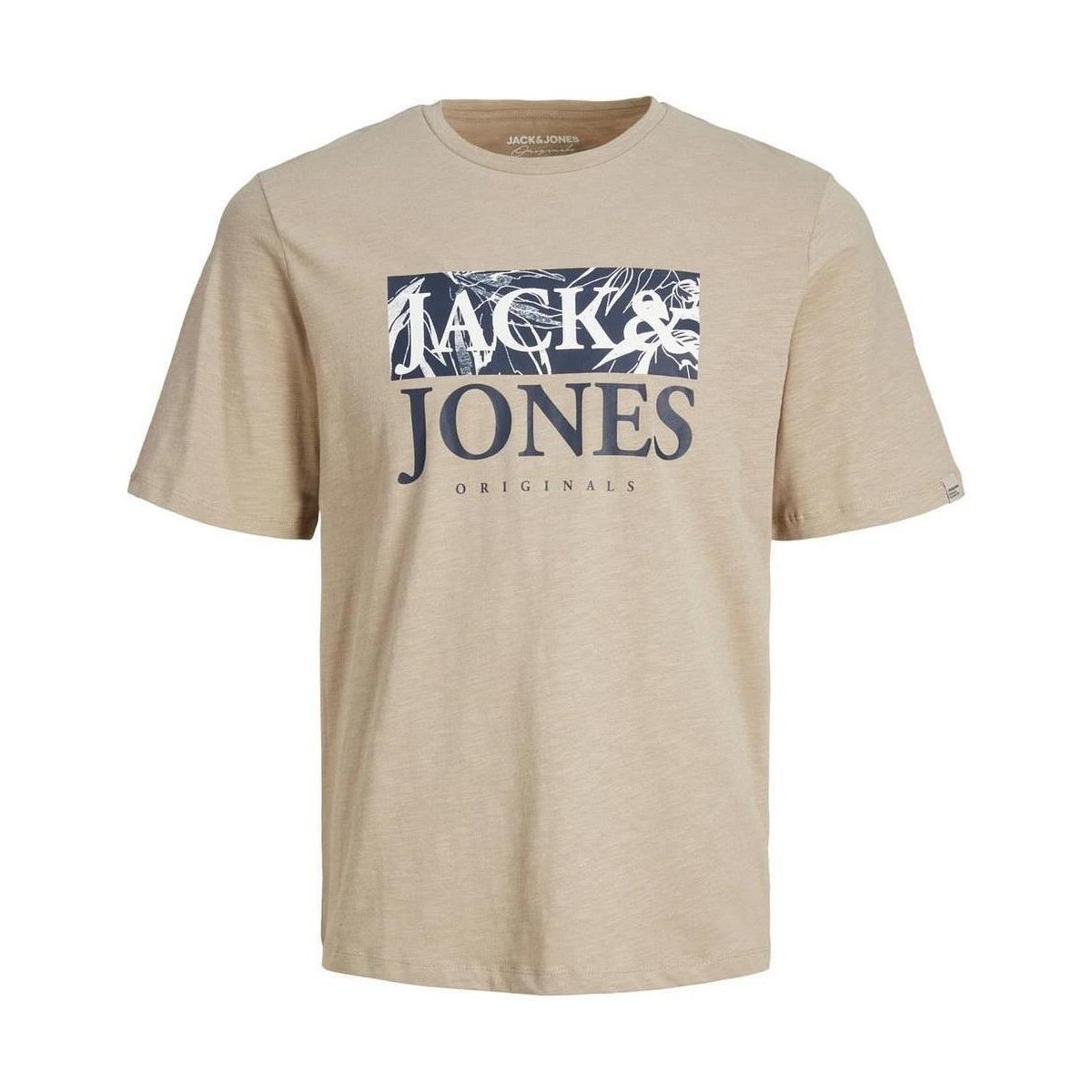Ruhák Férfi Rövid ujjú pólók Jack & Jones  Bézs