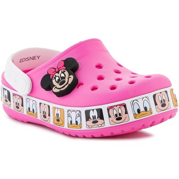 Cipők Lány Szandálok / Saruk Crocs FL Minnie Mouse Band Kids Clog T 207720-6QQ Rózsaszín