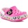 Cipők Lány Szandálok / Saruk Crocs FL Minnie Mouse Band Kids Clog T 207720-6QQ Rózsaszín