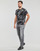 Ruhák Férfi Rövid ujjú pólók Versace Jeans Couture GAH6S0 Fekete  / Fehér / Nyomtatott / Barokk
