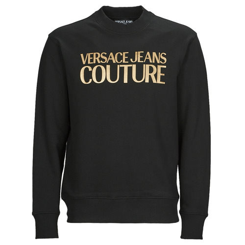 Ruhák Férfi Pulóverek Versace Jeans Couture GAIT01 Fekete  / Arany