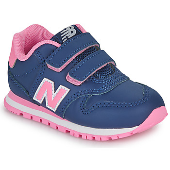 Cipők Lány Rövid szárú edzőcipők New Balance 500 Tengerész / Rózsaszín