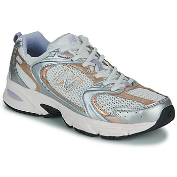 Cipők Női Rövid szárú edzőcipők New Balance 530 Fehér / Ezüst / Arany