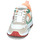 Cipők Női Rövid szárú edzőcipők Levi's OATS REFRESH S Fehér / Zöld / Narancssárga