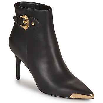 Cipők Női Bokacsizmák Versace Jeans Couture 75VA3S57 Fekete  / Arany