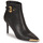Cipők Női Bokacsizmák Versace Jeans Couture 75VA3S57 Fekete  / Arany