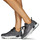 Cipők Női Rövid szárú edzőcipők Versace Jeans Couture 75VA3SA3 Fekete  / Ezüst