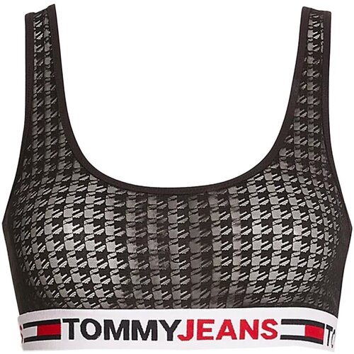 Fehérnemű Női Sport melltartók Tommy Jeans UW0UW03827 Fekete 