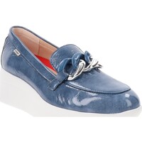 Cipők Női Mokkaszínek CallagHan CH-30019 Kék