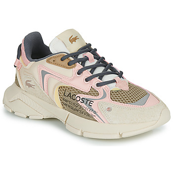 Cipők Női Rövid szárú edzőcipők Lacoste L003 Rózsaszín / Bézs / Barna