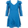 Ruhák Női Rövid ruhák Patrizia Pepe DA2069 AD08 Kék