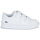 Cipők Gyerek Rövid szárú edzőcipők Lacoste L001 Fehér