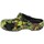 Cipők Gyerek Oxford cipők & Bokacipők Crocs Classic Spray Camo Kids Clog Fekete, Zöld