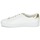 Cipők Női Rövid szárú edzőcipők MICHAEL Michael Kors IRVING Fehér / Arany