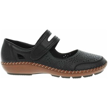 Cipők Női Oxford cipők & Bokacipők Rieker 4487500 Fekete 