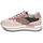Cipők Női Rövid szárú edzőcipők Pepe jeans RUSPER QUEEN Bézs / Rózsaszín