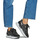 Cipők Női Rövid szárú edzőcipők Pepe jeans RUSPER NAS Fekete 