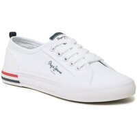 Cipők Női Rövid szárú edzőcipők Pepe jeans PBS30549 Fehér