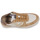 Cipők Női Rövid szárú edzőcipők Victoria 1258222CUERO Fehér / Barna / Arany