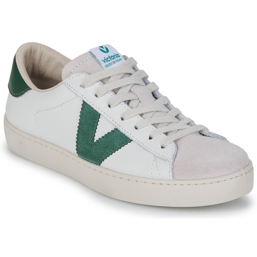 Cipők Női Rövid szárú edzőcipők Victoria 1126142BOTELLA Fehér / Zöld