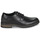 Cipők Férfi Oxford cipők Tom Tailor 50005 Fekete 