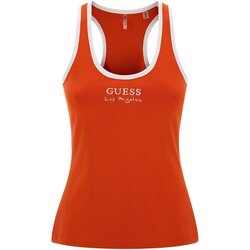 Ruhák Női Pólók / Galléros Pólók Guess E3GP05 KBP41 Narancssárga