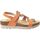 Cipők Női Szandálok / Saruk Plakton Curvi Narancssárga