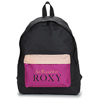 Táskák Női Hátitáskák Roxy CLASSIC SPIRIT Fekete  / Rózsaszín