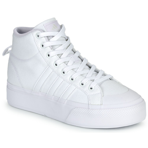 Cipők Női Magas szárú edzőcipők Adidas Sportswear BRAVADA 2.0 MID PLATFORM Fehér