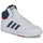 Cipők Férfi Magas szárú edzőcipők Adidas Sportswear HOOPS 3.0 MID Fehér / Tengerész / Piros