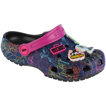 Cipők Gyerek Oxford cipők & Bokacipők Crocs Disney Villains Classic Kids Clog Fekete, Rózsaszín