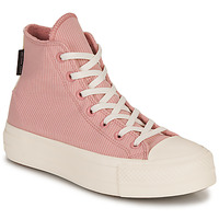 Cipők Női Magas szárú edzőcipők Converse CHUCK TAYLOR ALL STAR LIFT PLATFORM COUNTER CLIMATE Rózsaszín