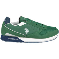 Cipők Férfi Rövid szárú edzőcipők U.S Polo Assn. Nobil003 Zöld