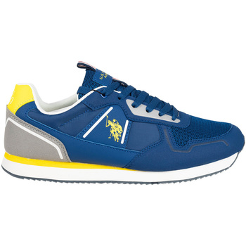 Cipők Férfi Rövid szárú edzőcipők U.S Polo Assn. Nobil004 Kék