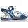 Cipők Női Szandálok / Saruk Chiruca PAPUCS  VALENCIA Kék