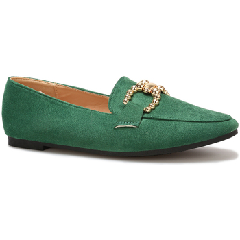 Cipők Női Mokkaszínek La Modeuse 65571_P151510 Zöld