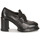 Cipők Női Mokkaszínek Airstep / A.S.98 LEG MOC Fekete 