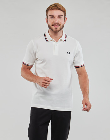 Fred Perry TWIN TIPPED FRED PERRY SHIRT Fehér