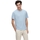 Ruhák Férfi Pólók / Galléros Pólók Selected T-Shirt Bet Linen - Cashmere Blue Kék