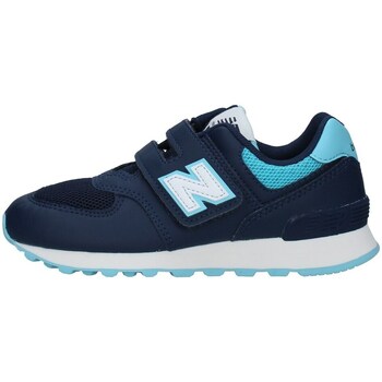 Cipők Fiú Rövid szárú edzőcipők New Balance PV574SN1 Kék