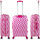 Táskák Keményfedeles bőröndök Agatha Ruiz de la Prada Mirror Rózsaszín