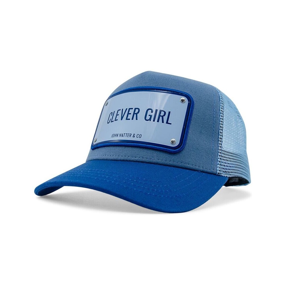 Textil kiegészítők Női Baseball sapkák John Hatter & Co Clever Girl Kék