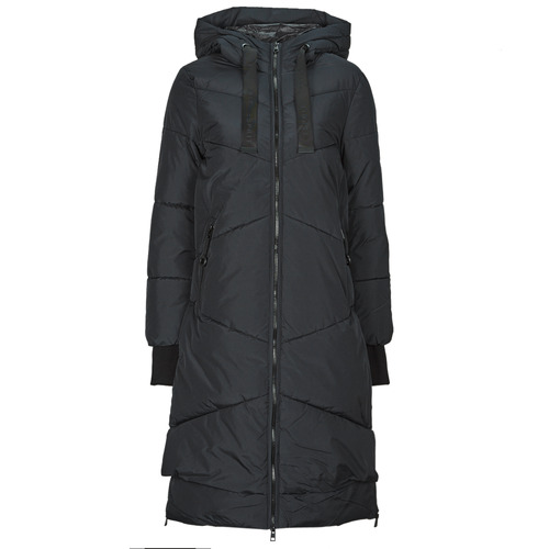 Ruhák Női Steppelt kabátok Esprit Puffer Coat Fekete 